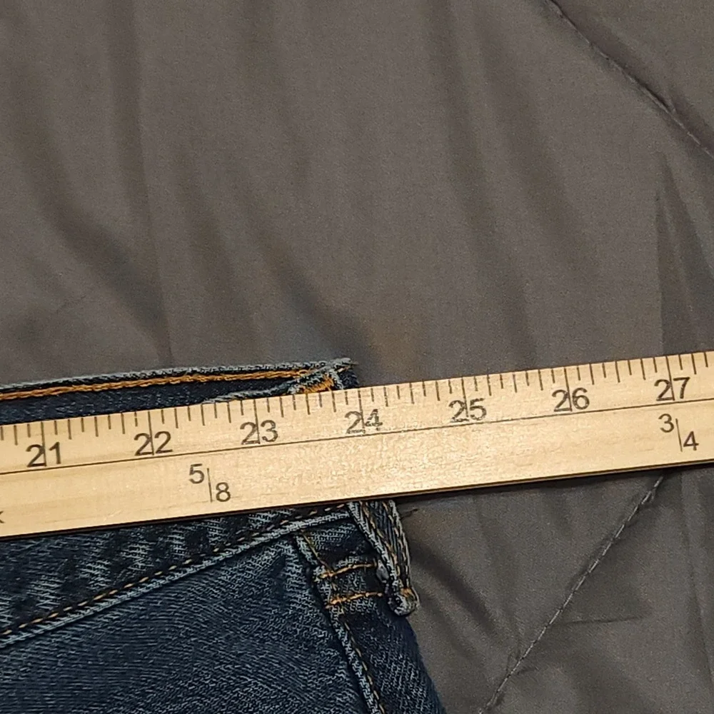 Levis 505 Regular Fit Men Jeans 48x30 Blue Denim Straight 100% Cotton - See Size